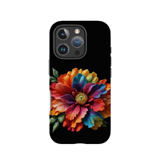 Vibrant Spectrum Bloom IPhone Cases