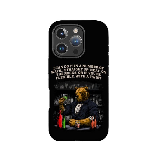Can Do It in a Number of Ways Funny Bartender Humo IPhone Cases
