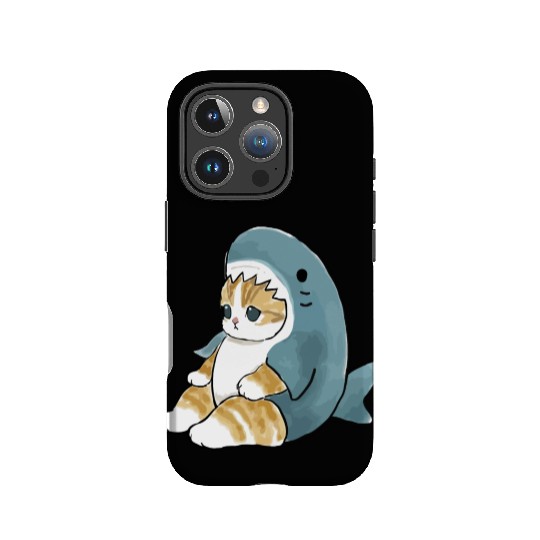 sand cat love pet cat shark IPhone Cases