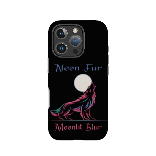 Neon Werewolf IPhone Cases