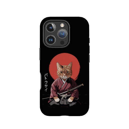 Neko Battousai Samurai Cat Classic IPhone Cases