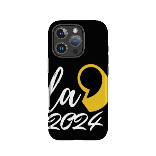 kamala harris 2024 president comma la funny t-shir IPhone Cases