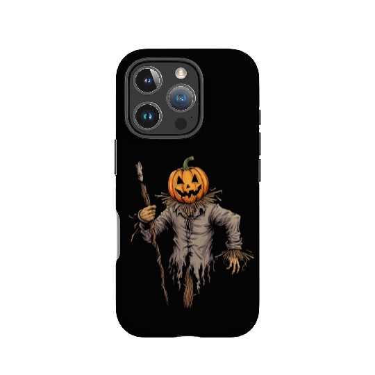 Spooky Halloween Scarecrow IPhone Cases