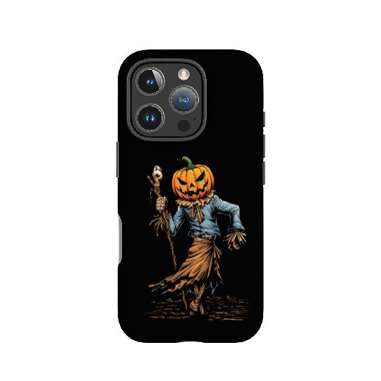 Spooky Halloween Scarecrow IPhone Cases