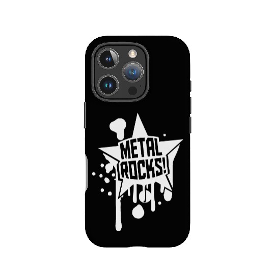 Heavy Metal Rocks Hard Rock Music Graffiti Star IPhone Cases