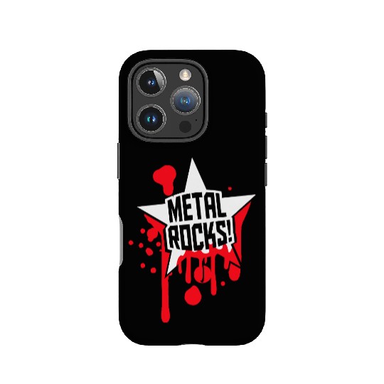 Heavy Metal Rocks Hard Rock Music Graffiti Star IPhone Cases