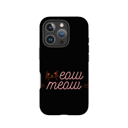 Meow Embrace the Purrfect Charm IPhone Cases