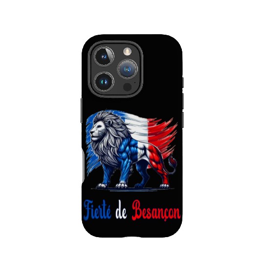 The pride of Besançon flag design IPhone Cases