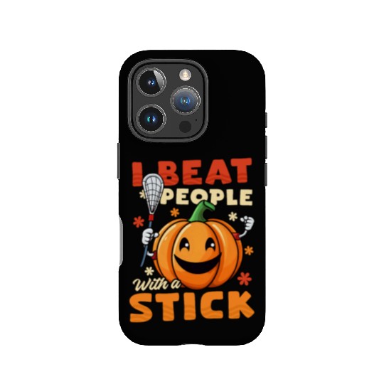 Thanksgiving Lacrosse I Beat People With Sticks IPhone Cases