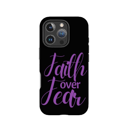 Faith Over Fear IPhone Cases