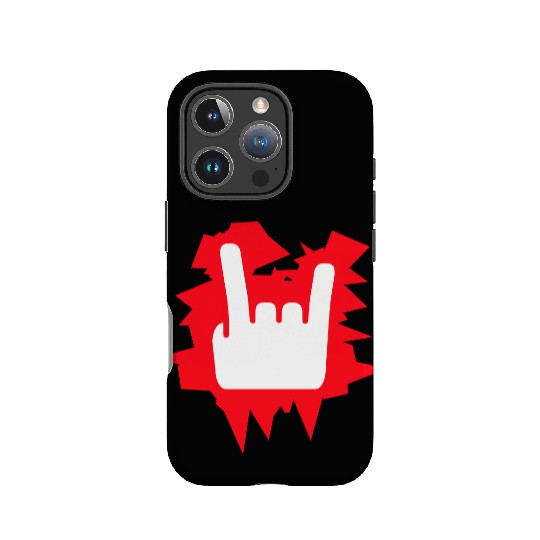 Heavy Metal Fun Hard Rock Music Horns Hand Gesture IPhone Cases