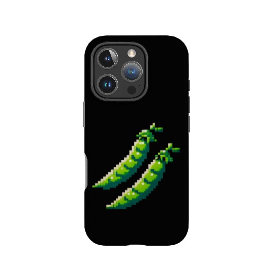 8 Bit Pixel Peas IPhone Cases