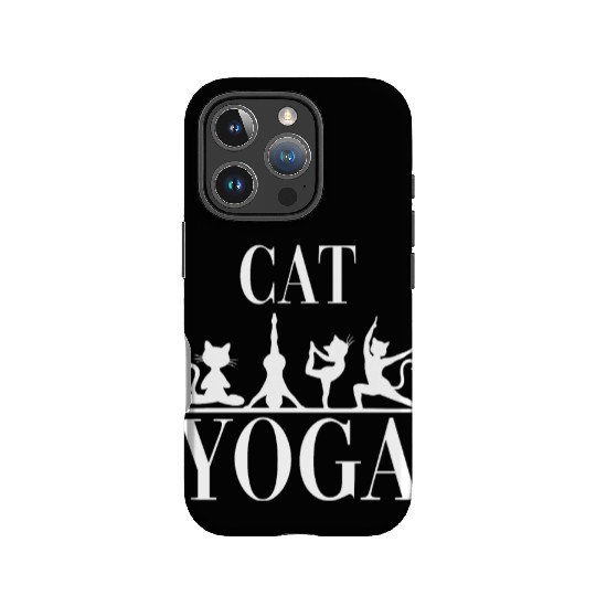 Yoga Cats for a Yoga Student Yoga Teacher Cat IPhone Cases