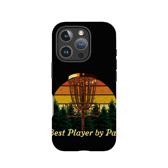 Best Player by Par Funny Disc Golf Humor Golfer Sp IPhone Cases