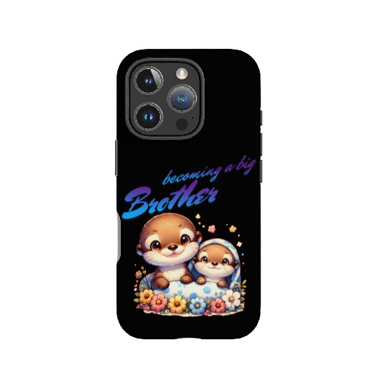 Soon I'll Be A Big Brother, Sweet Otter Brother IPhone Cases