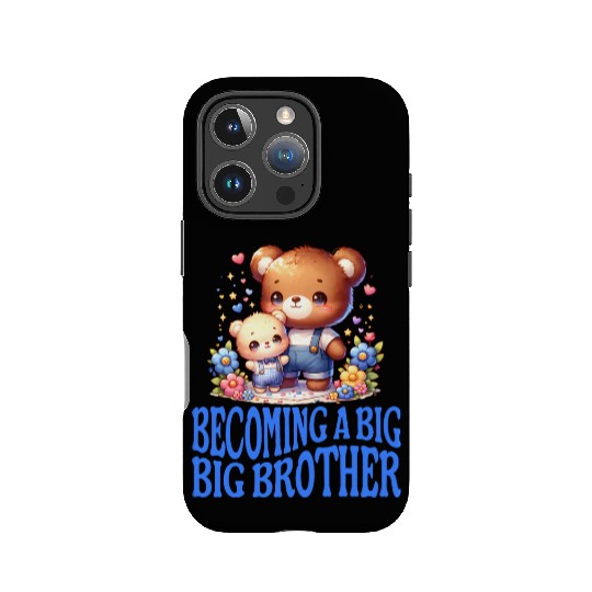 Soon I'll Be A Big Brother Cute Teddy Bears IPhone Cases