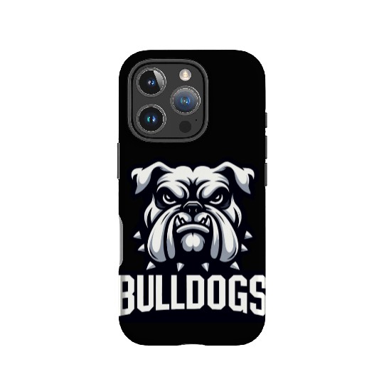 Bulldogs Mascot Back To School Team Spirit IPhone Cases