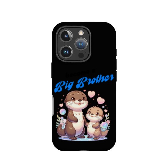 Soon I'll Be A Big Brother, Sweet Otter Brother IPhone Cases