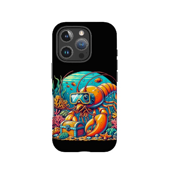 Shrimp Exploration-Underwater Adventure IPhone Cases