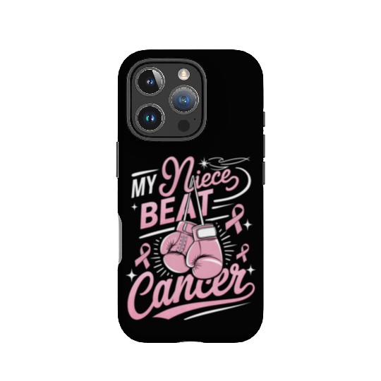 My Niece Beat Cancer Breast Cancer Awareness IPhone Cases