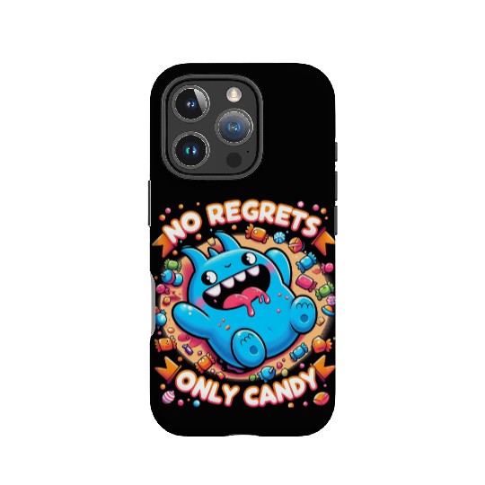 Stitch Halloween Disneyland No Regrets Only Candy IPhone Cases