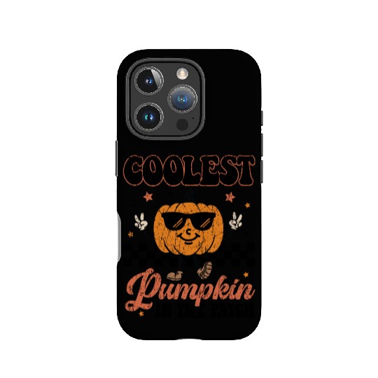 Coolest Pumpkin in Town: Spooky Season Style IPhone Cases