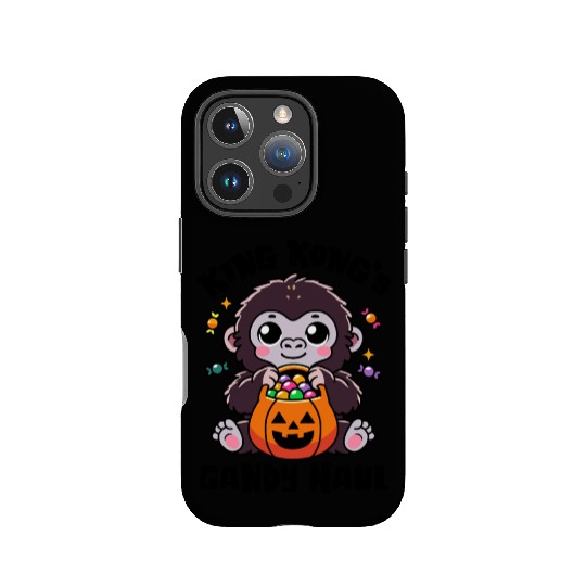 Kingkong's Candy Haul Halloween Trick-or-Treat Bag IPhone Cases