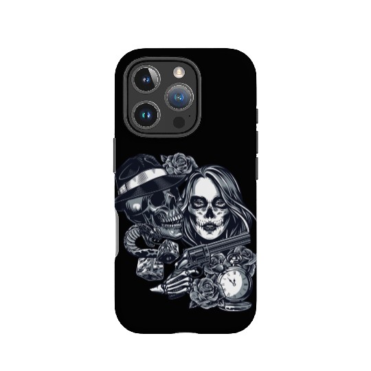Chicano Street Art Graphic IPhone Cases
