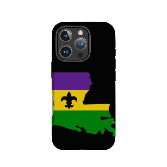 Mardi Gras in the Boot IPhone Cases