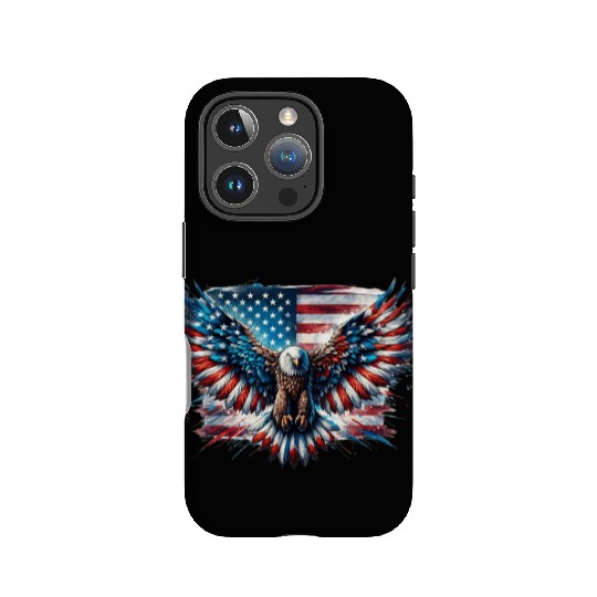 Patriotic American Eagle Pride 4th of July Spirit IPhone Cases