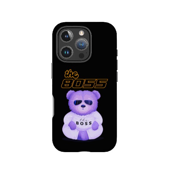 Teddy be the Boss IPhone Cases