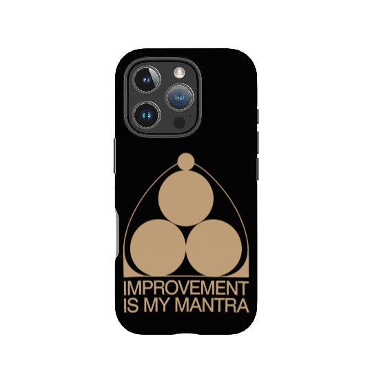 Kaizen Improvement Is My Mantra Philosophy IPhone Cases