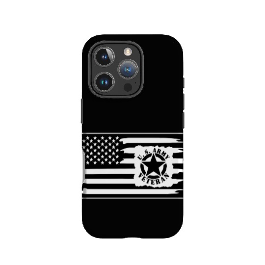 Army Veteran Flag LIKE US ON FB #USAPatriotGraphic IPhone Cases