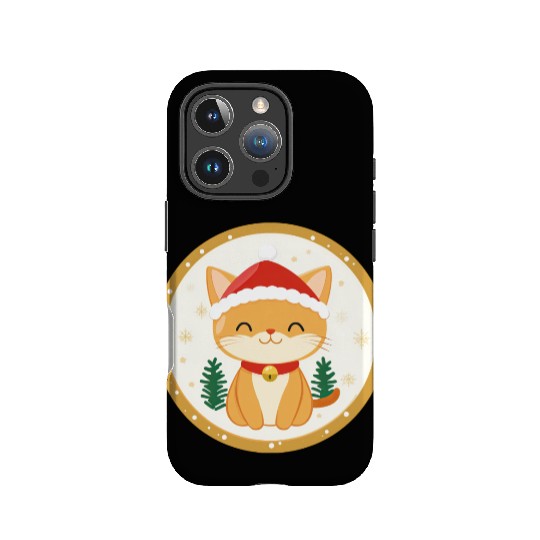 Christmas cats IPhone Cases