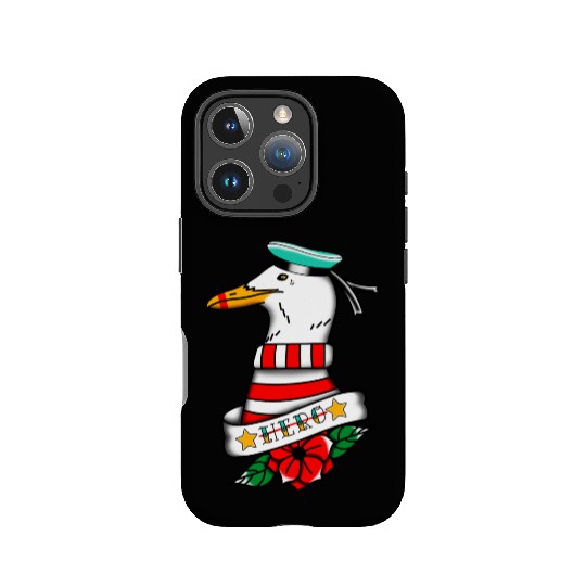 Hero Seagull Tattoo IPhone Cases