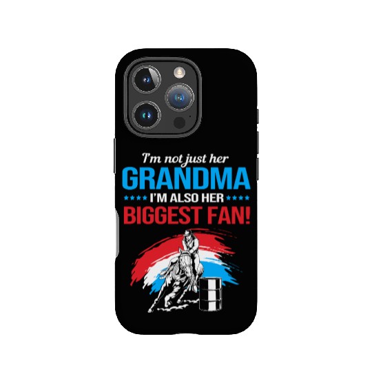Grandma Biggest Fan Barrel Racing Grandma IPhone Cases
