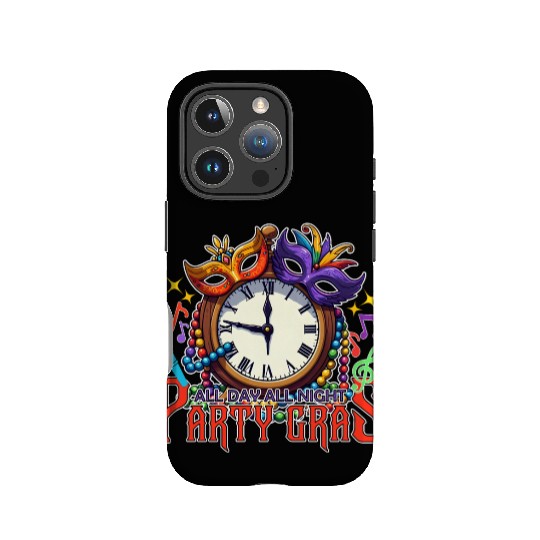 ALL DAY ALL NIGHT PARTY GRAS IPhone Cases