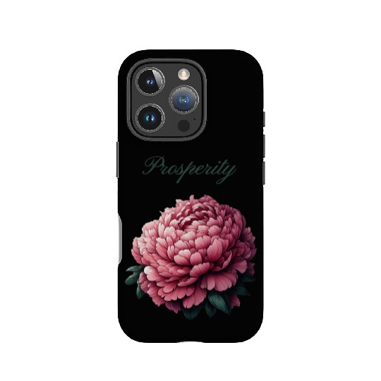 Peony of Prosperity: A Symbol of Wealth IPhone Cases