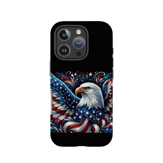 Patriotic Eagle IPhone Cases