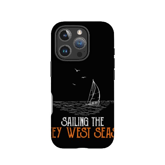 Florida SAILING THE KEY-WEST SEAS Florida Keys IPhone Cases