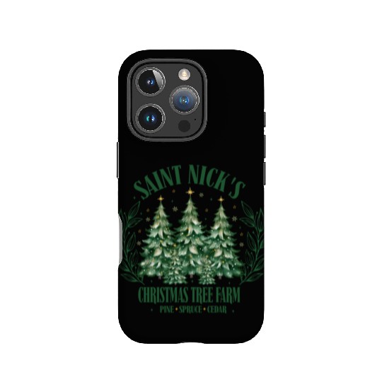 SAINT NICKS CHRISTMAS TREE FARM IPhone Cases