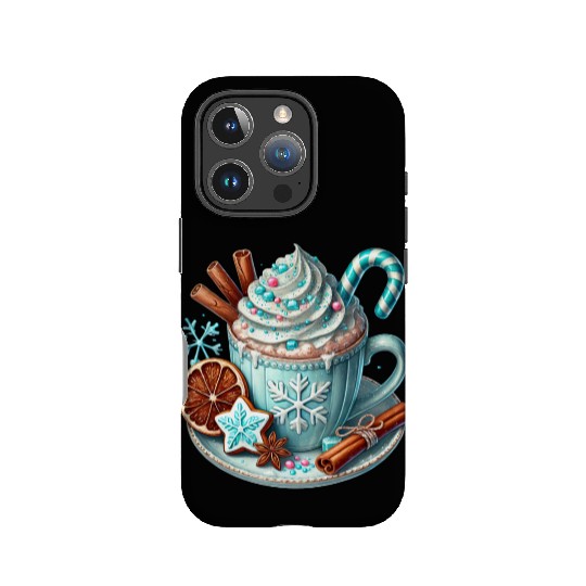 Christmas ice cream, Coquette Chistmas IPhone Cases