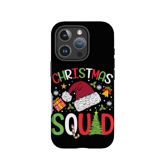CHRISTMAS SQUAD Christmas hat IPhone Cases
