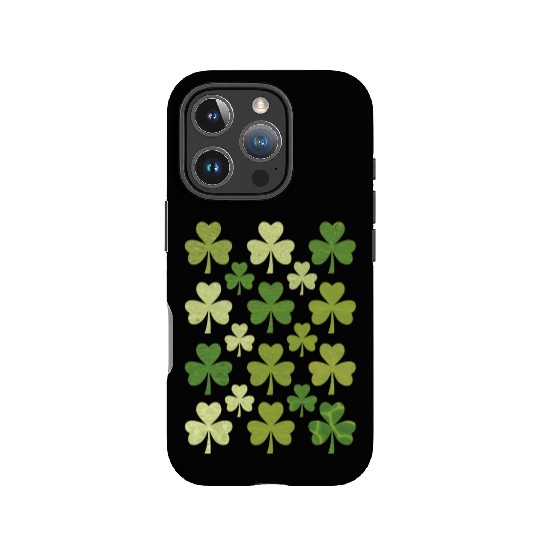 St Patrick's Day Heart Lucky Clover Shamrock IPhone Cases