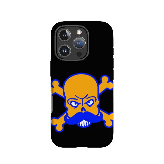 Mr. Sir Beard Skull and Bones Skeleton Gentleman IPhone Cases