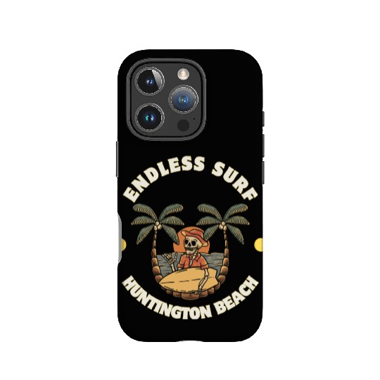 Huntington Beach Endless Surf IPhone Cases