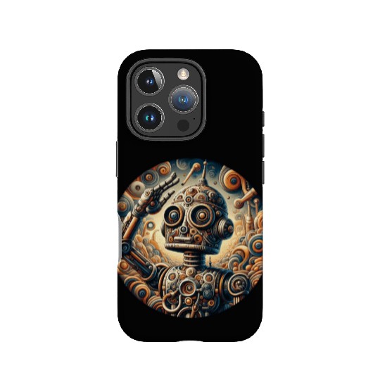 Robot, Boy, Child, Salute, Science IPhone Cases