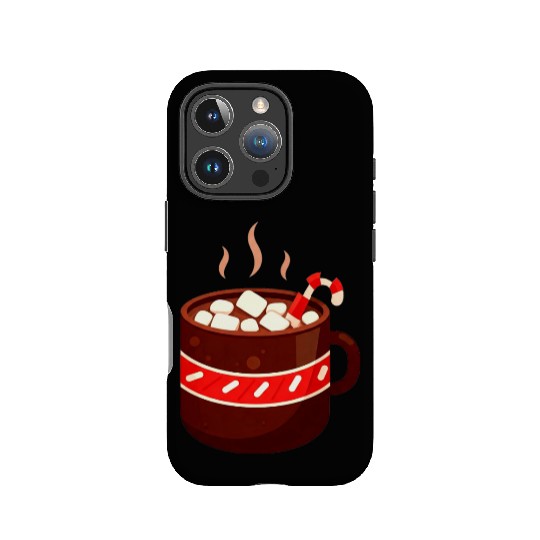 Cozy Hot Chocolate Mug Design IPhone Cases