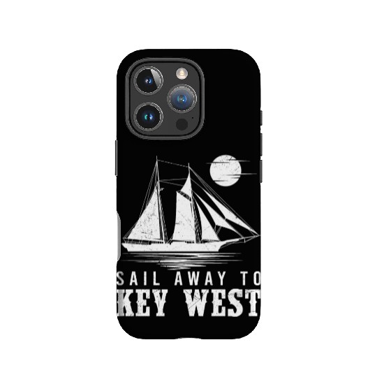 Florida SAIL AWAY TO KEY-WEST Florida Keys IPhone Cases