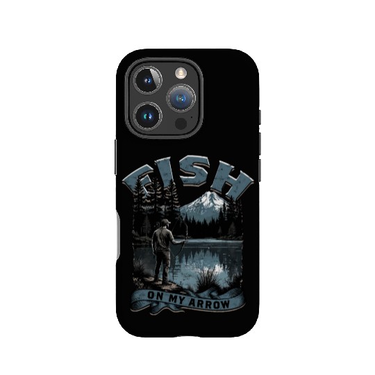 Bowfishing Bowfisher Fish On My Arrow IPhone Cases